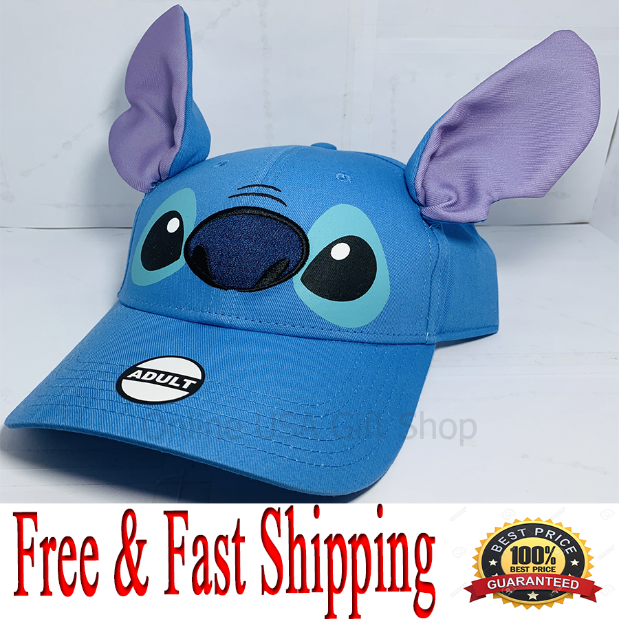 stitch baseball hat with ears